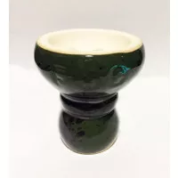 Чаша для кальяна FOG Mini Turkish Glaze (Фог Мини Турка Глазурь) Темно-зеленая