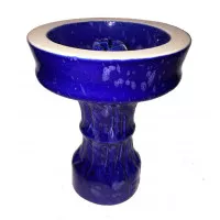 Чаша для кальяна FOG Turim Glaze (Фог Турим Глазурь) Синяя