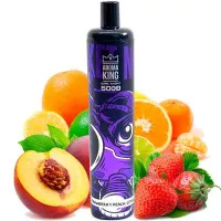 Электронная сигарета Aroma King Dark Night 5000 Strawberry Peach Citrus (Клубника Персик Цитрус)