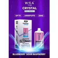 Электронная сигарета Crystal Pro Max 10000 Blueberry Sour Raspberry (Черника Кислая Малина)