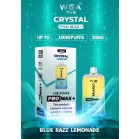 Электронная сигарета Crystal Pro Max 10000 Bluerazz Lemonade (Малиновый Лимонад) 