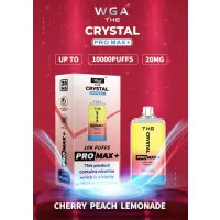 Электронная сигарета Crystal Pro Max 10000 Cherry Peach Lemonade (Вишня Персик Лимонад) 