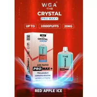 Электронная сигарета Crystal Pro Max 10000 Red Apple Ice (Красное Яблоко Лед)
