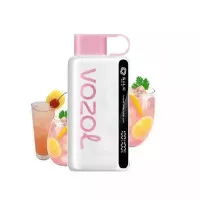 Электронная сигарета Vozol 12000 Pink Lemonade (Клубника Малина Лимон)