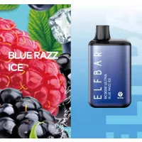 Электронные сигареты Elf Bar BС5000 ULTRA Blue Razz Ice (Голубой Лимонад Айс) 