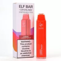 Электронные сигареты Elf Bar Cherry Lemon Peach (Ельф бар Вишня Лимон Персик) 2500 | 5%