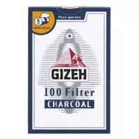 Фильтр для самокруток Gizeh Charcoal 100 шт 