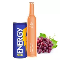 Электронные сигареты Elf Bar CR500 Energy Drink Grapes (Энергетик Виноград)