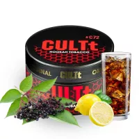 Табак CULTt C72 Elderberry Cola Lemon (Культ Бузина Кола Лимон) 100 грамм