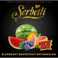 Табак Serbetli Blueberry Grapefruit Watermelon (Щербетли Черника Грейфрут Арбуз ) 50 грамм
