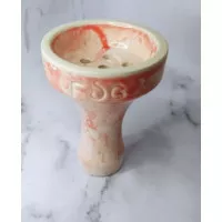 Чаша для кальяна FOG Assasin Glaze (Фог Ассасин Глазурь) Розовая