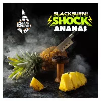 Табак Burn Black Ananas Shock (Бёрн Блек Ананас шок) 100 грамм