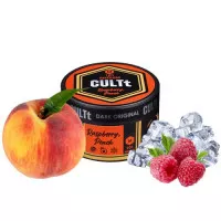 Табак CULT Medium M101 Raspberry Peach (Малина Персик) 100гр 