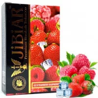 Табак Ice Raspberry Strawberry (Джибиар Айс Клубника Малина ) 50гр 