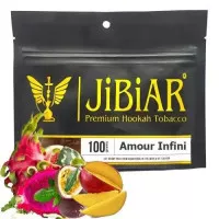 Табак Jibiar Amour Infini (Арбуз Манго Маракуйя Питайя) 100 гр 