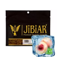 Табак Jibiar Ice Gold Peach (Персик Лёд) 100гр 