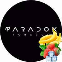 Табак Paradox Strong Ice Strawberry Banana (Клубника Банан Лёд) 125гр
