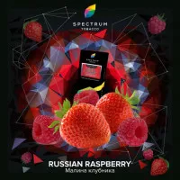 Табак Spectrum Hard Russian Raspberry (Спектрум Малина Клубника) 100 грамм