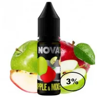 Жидкость Nova Apple Mixed (Нова Яблоко Микс) 15мл 3% 