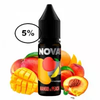 Жидкость Nova Mango Peach (Манго Персик) 15мл, 5%