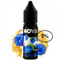 Жидкость Nova Energy Drink Blueraspberry (Нова Энергетик Голубая Малина) 15мл, 5%