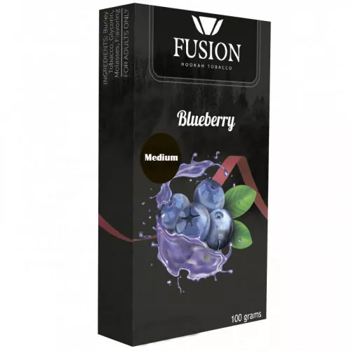 Табак Fusion Medium Blueberry (Фьюжн Черника) 100 грамм