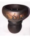 Чаша для кальяна FOG Mini Turkish Mol (Фог Мини Турка Мол) Темно-коричневая - Фото 1