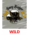 Табак Honey Badger Wild (Медовый Барсук крепкая линейка) Сырный Попкорн 100 грамм - Фото 1