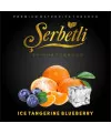 Табак Serbetli Ice Tangerine Blueberry (Щербетли Айс Мандарин Черника) 50 грамм - Фото 1