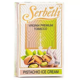 Тютюн Serbetli Pistachio-Ice Cream (Щербетлі Фісташкове морозиво) 50 грам