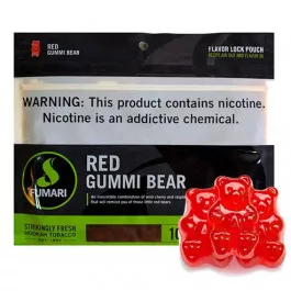 Табак Fumari Red Gummi Bear (Фумари Красные мишки) 100 грамм