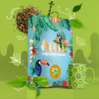 Безникотиновая Смесь Aloha (Алоха Зеленый Чай) 100 грамм