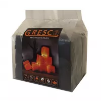 Вугілля для кальяну горіхове Gresco без коробки (Греско) 0,5кг