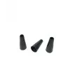 Одноразовые мундштуки внутренние конус 100 штук (черные) - Фото 2